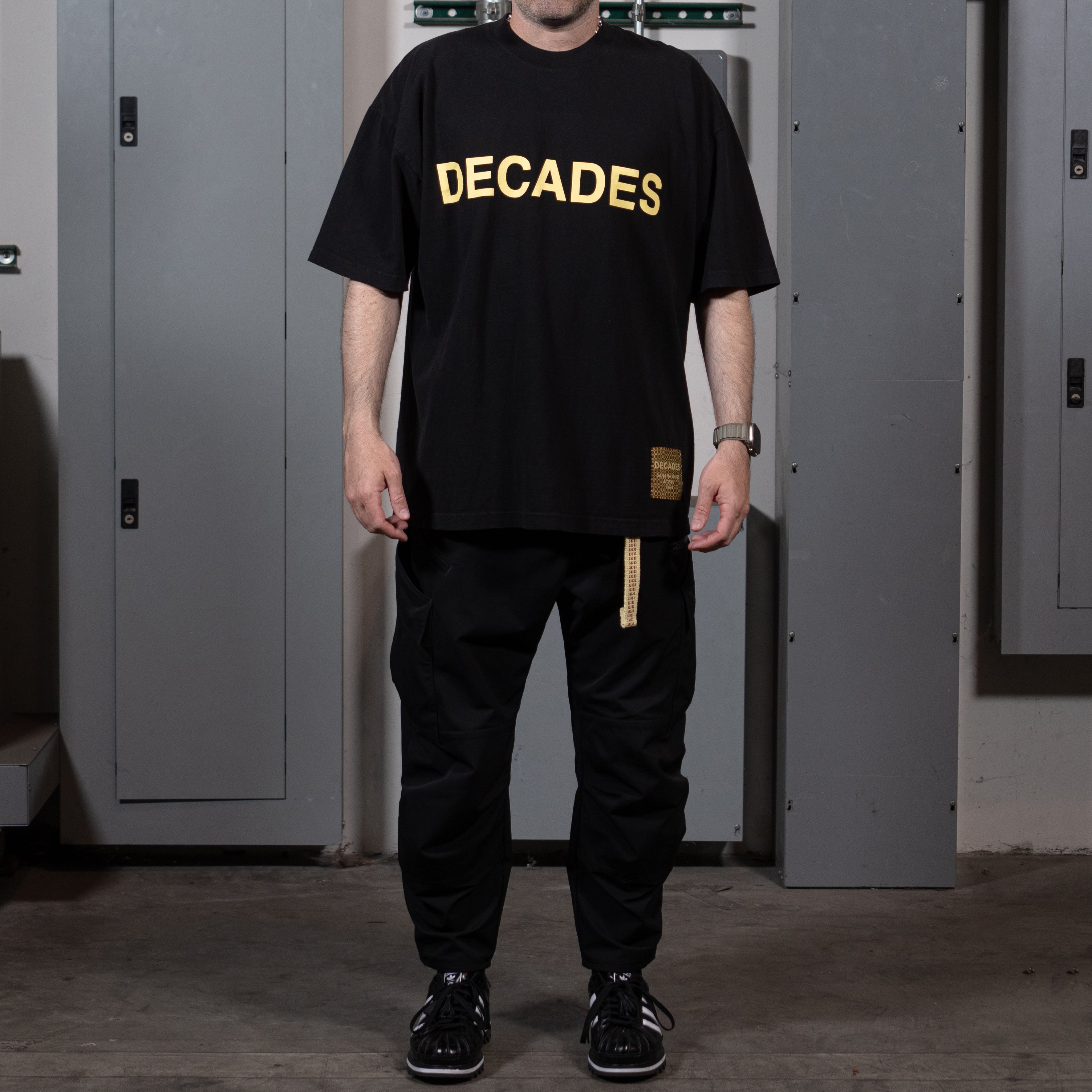 DECADES by Research Drive Garment Dye Crew Neck T-Shirt