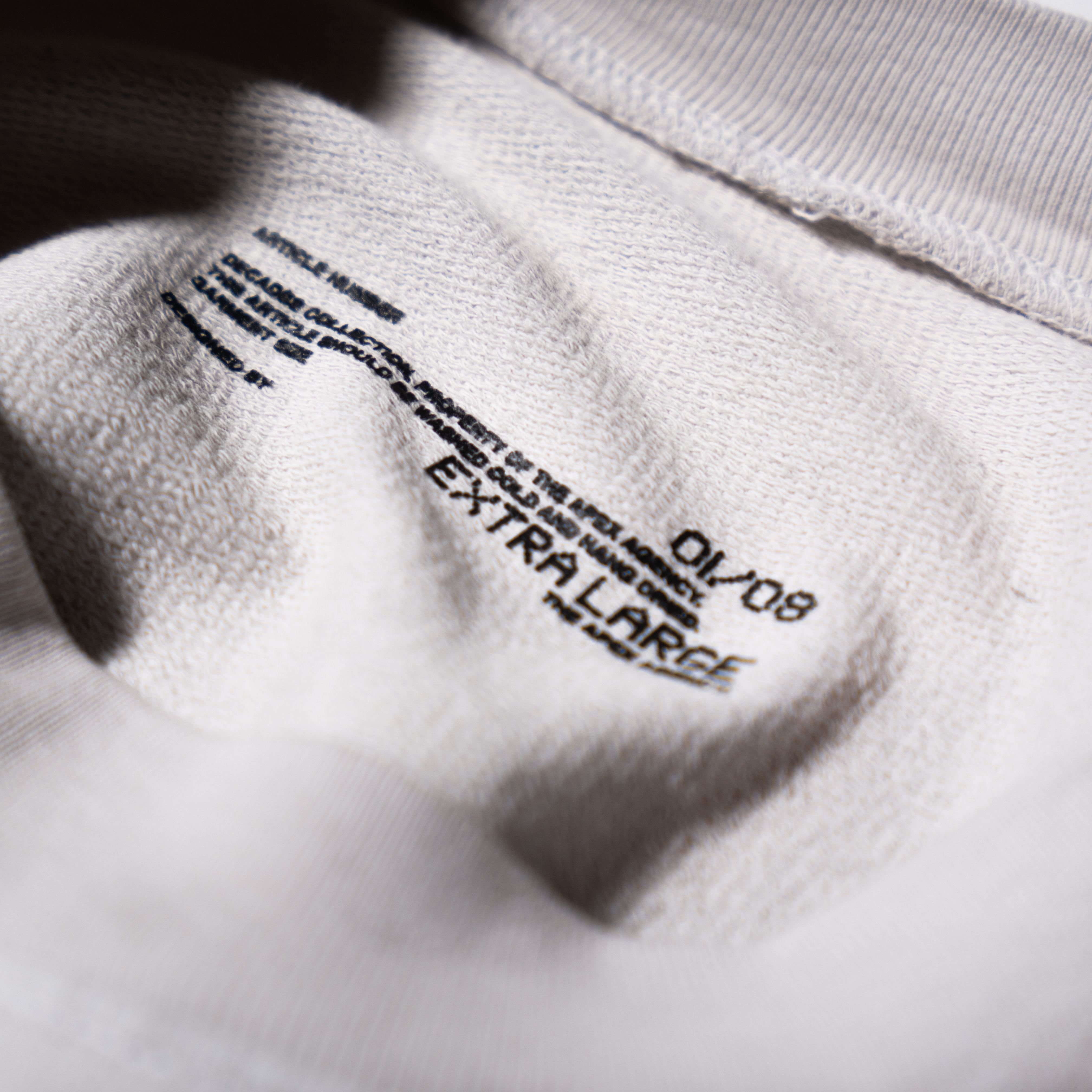 DECADES by Research Drive Long Sleeve Garment Dye French Terry Pullover