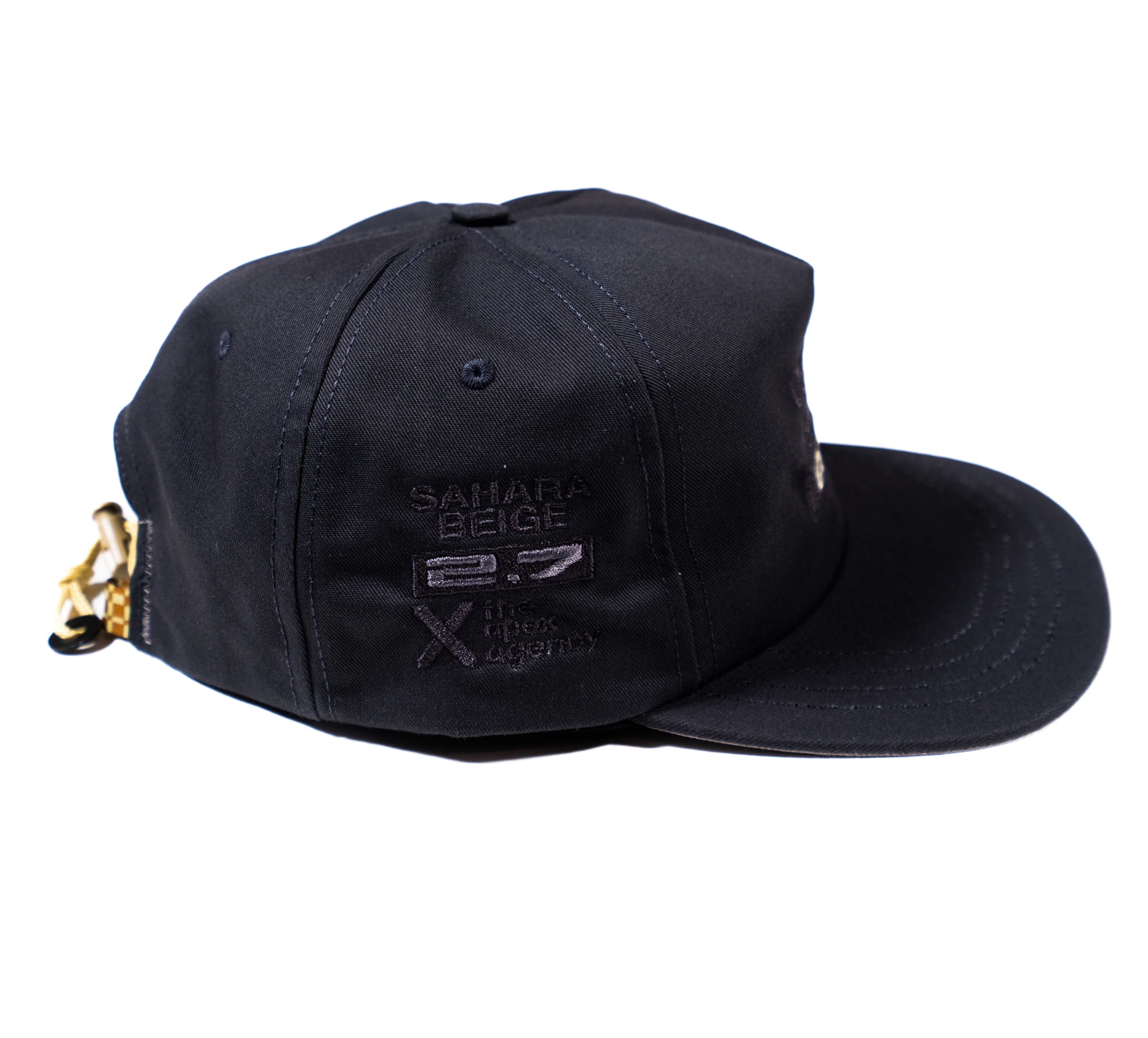 DECADES by Research Drive Poly Cotton Twill 5-Panel Hat - Charcoal